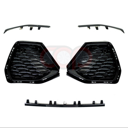 F3 RSQ3 Honeycomb Fog Grilles | Audi F3 Q3 S-Line | Canadian Auto Performance