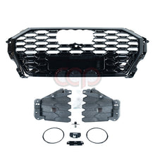 F3 RSQ3 Honeycomb Grille V2 Black Frame Black Mesh | Audi F3 Q3 | Canadian Auto Performance