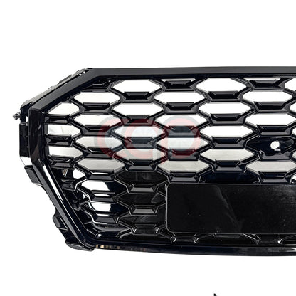 F3 RSQ3 Honeycomb Grille V2 Black Frame Black Mesh | Audi F3 Q3 | Canadian Auto Performance