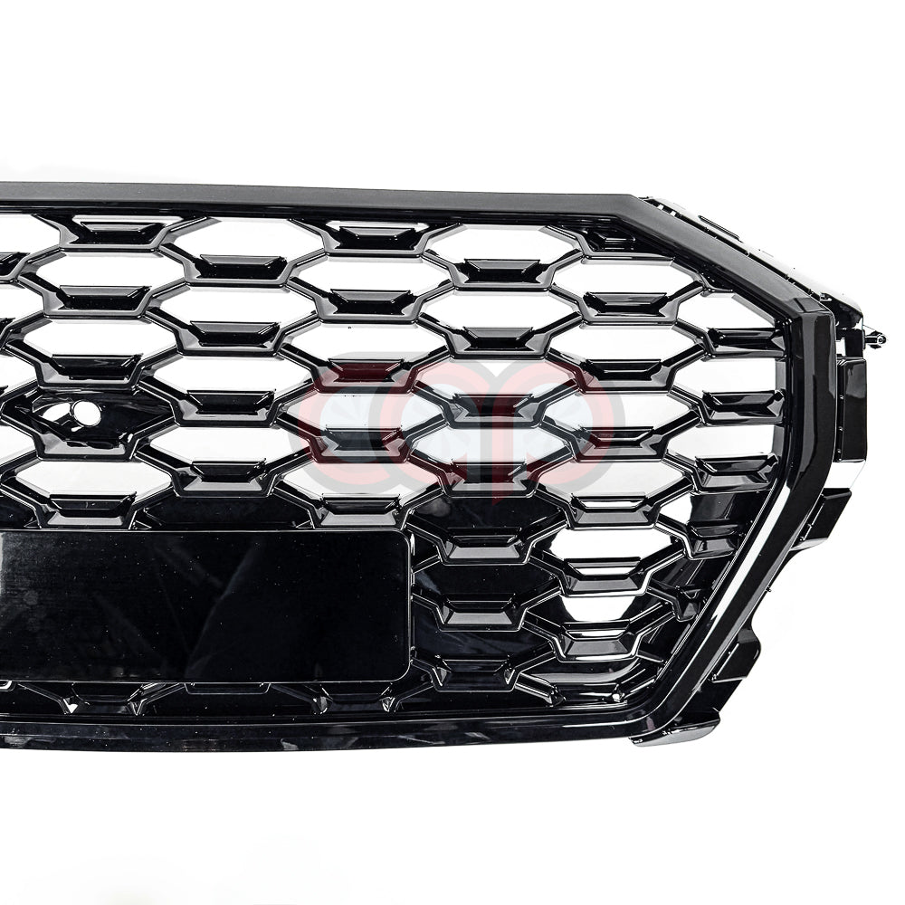 F3 RSQ3 Honeycomb Grille V2 Black Frame Black Mesh | Audi F3 Q3 | Canadian Auto Performance