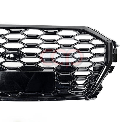 F3 RSQ3 Honeycomb Grille V2 Black Frame Black Mesh | Audi F3 Q3 | Canadian Auto Performance