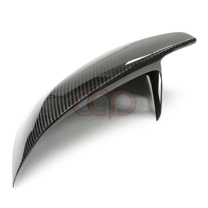 4M B9 Dry Carbon Fiber Stick-On Mirror Covers Pair V2 Side Assist | Audi 4M Q8, SQ8, RSQ8 | Canadian Auto Performance