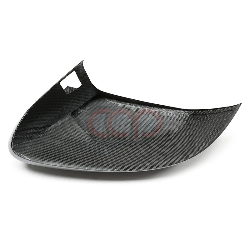 4M B9 Dry Carbon Fiber Stick-On Mirror Covers Pair V2 Side Assist | Audi 4M Q8, SQ8, RSQ8 | Canadian Auto Performance