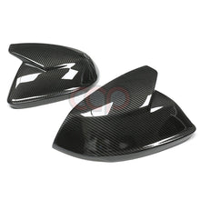 4M B9 Dry Carbon Fiber Stick-On Mirror Covers Pair V2 Side Assist | Audi 4M Q8, SQ8, RSQ8 | Canadian Auto Performance