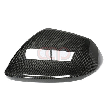4M B9 Dry Carbon Fiber Mirror Covers Pair Without Side Assist | Audi 4M Q8, SQ8, RSQ8 | Canadian Auto Performance