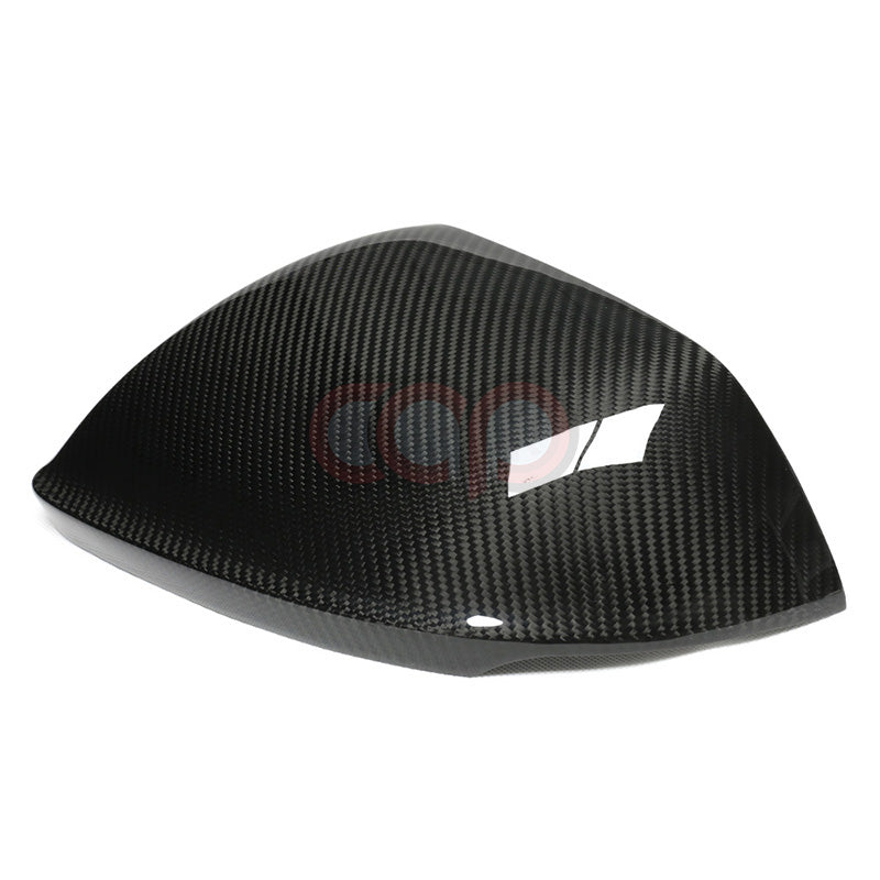 4M B9 Dry Carbon Fiber Mirror Covers Pair Without Side Assist | Audi 4M Q8, SQ8, RSQ8 | Canadian Auto Performance