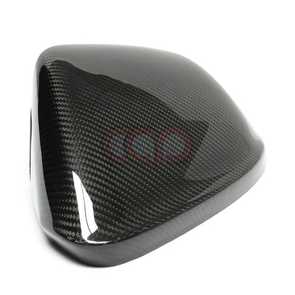 4M B9 Dry Carbon Fiber Mirror Covers Pair Without Side Assist | Audi 4M Q8, SQ8, RSQ8 | Canadian Auto Performance