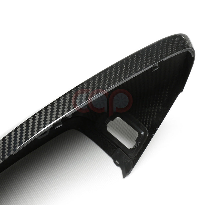4M B9 Dry Carbon Fiber Mirror Covers Pair Without Side Assist | Audi 4M Q8, SQ8, RSQ8 | Canadian Auto Performance