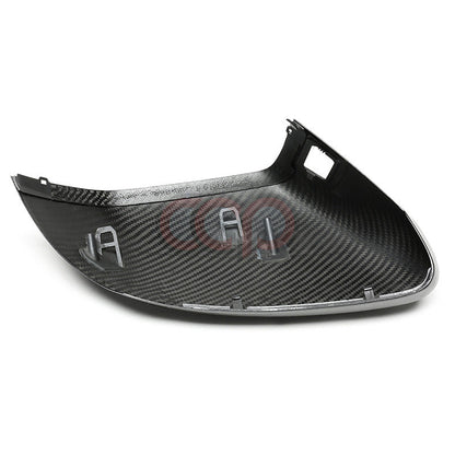 4M B9 Dry Carbon Fiber Mirror Covers Pair Without Side Assist | Audi 4M Q8, SQ8, RSQ8 | Canadian Auto Performance