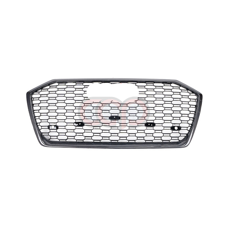 C8 RS6 Honeycomb Grille V3 Real Carbon Fiber | Audi C8 A6 Non S-Line, A6 S-Line, S6 | Canadian Auto Performance