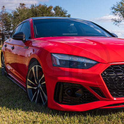 B9.5 Front Bumper RS5 Bumper RS5 Style Grille Black Fame Black Mesh | Audi B9.5 A5, S5 | Canadian Auto Performance