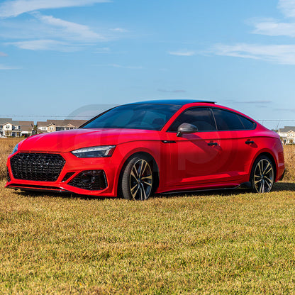 B9.5 Front Bumper RS5 Bumper RS5 Style Grille Black Fame Black Mesh | Audi B9.5 A5, S5 | Canadian Auto Performance