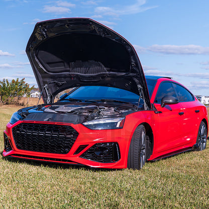 B9.5 Front Bumper RS5 Bumper RS5 Style Grille Black Fame Black Mesh | Audi B9.5 A5, S5 | Canadian Auto Performance