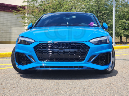 B9.5 Front Bumper RS5 Bumper RS5 Style Grille Black Fame Black Mesh | Audi B9.5 A5, S5 | Canadian Auto Performance