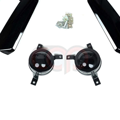 B9.5 Front Bumper RS5 Bumper RS5 Style Grille Black Fame Black Mesh | Audi B9.5 A5, S5 | Canadian Auto Performance