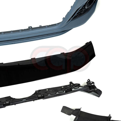 B9.5 Front Bumper RS5 Bumper RS5 Style Grille Black Fame Black Mesh | Audi B9.5 A5, S5 | Canadian Auto Performance