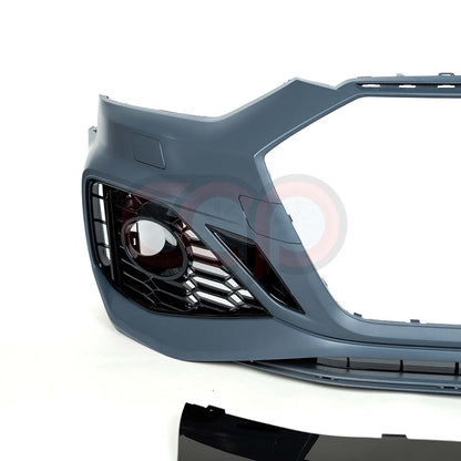 B9.5 Front Bumper RS5 Bumper RS5 Style Grille Black Fame Black Mesh | Audi B9.5 A5, S5 | Canadian Auto Performance