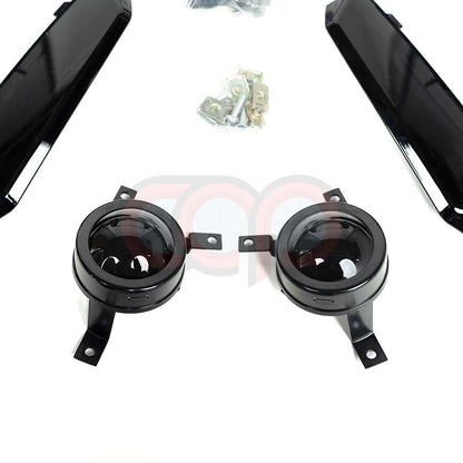 B9.5 Front Bumper RS5 Bumper RS5 Style Grille Black Fame Black Mesh | Audi B9.5 A5, S5 | Canadian Auto Performance