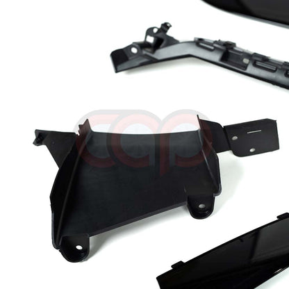 B9.5 Front Bumper RS5 Bumper RS5 Style Grille Black Fame Black Mesh | Audi B9.5 A5, S5 | Canadian Auto Performance
