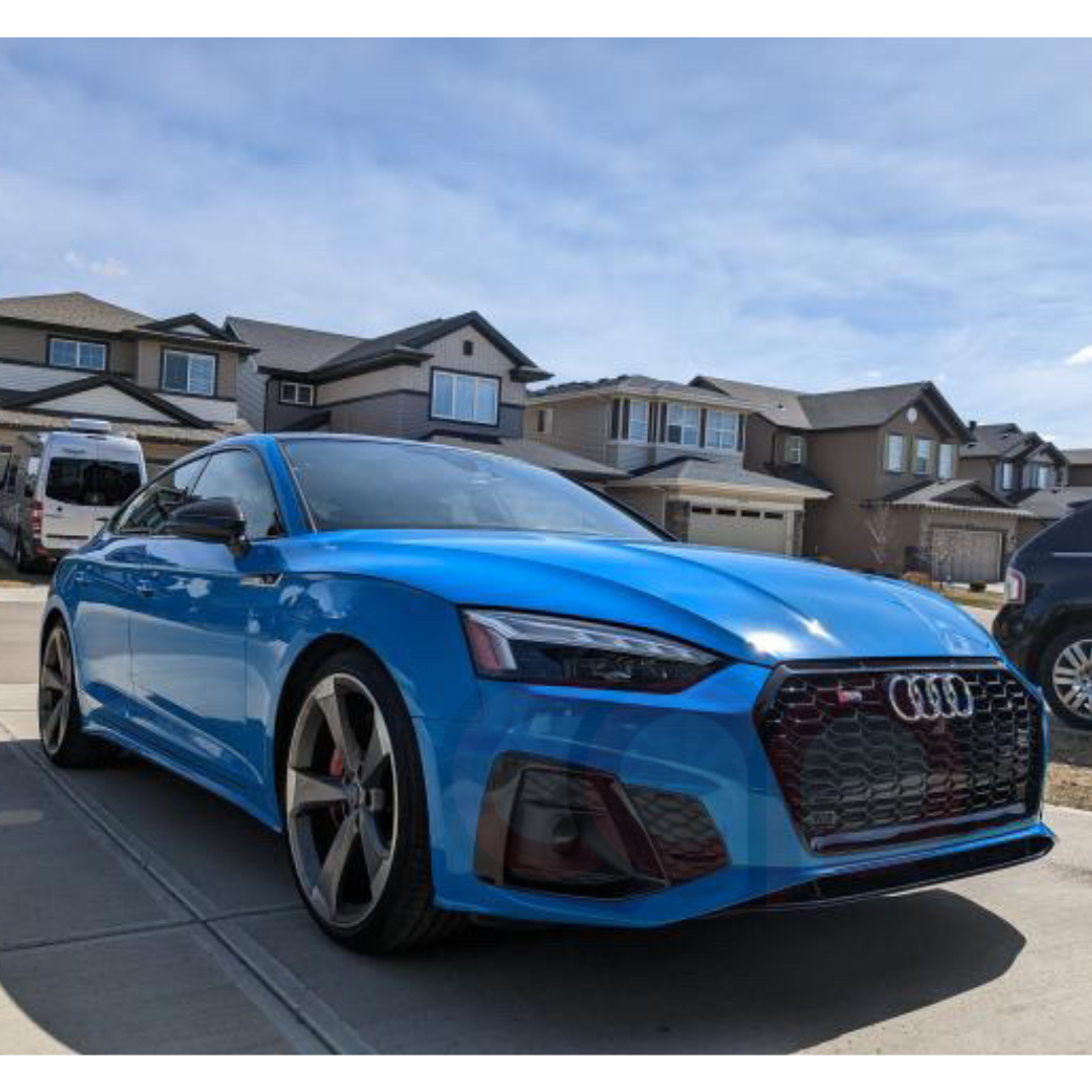B9.5 RS5 Honeycomb Grille Black Frame Black Mesh | Audi B9.5 A5 S-Line, S5 | Canadian Auto Performance