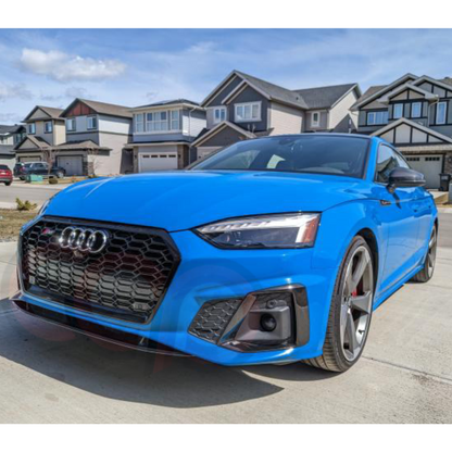 B9.5 RS5 Honeycomb Grille Black Frame Black Mesh | Audi B9.5 A5 S-Line, S5 | Canadian Auto Performance
