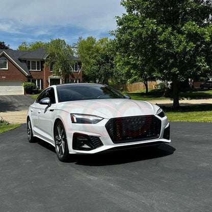 B9.5 RS5 Honeycomb Grille Black Frame Black Mesh | Audi B9.5 A5 S-Line, S5 | Canadian Auto Performance