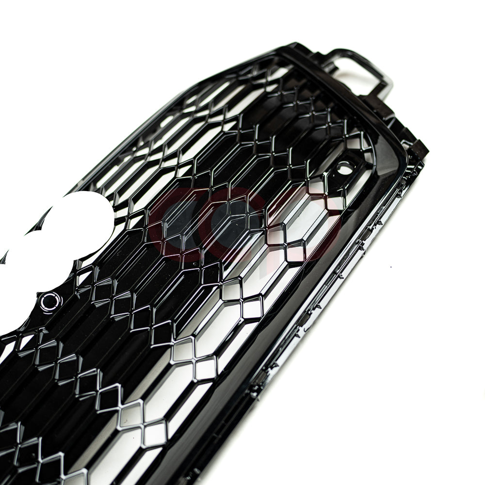 B9.5 RS5 Honeycomb Grille Black Frame Black Mesh | Audi B9.5 A5 S-Line, S5 | Canadian Auto Performance