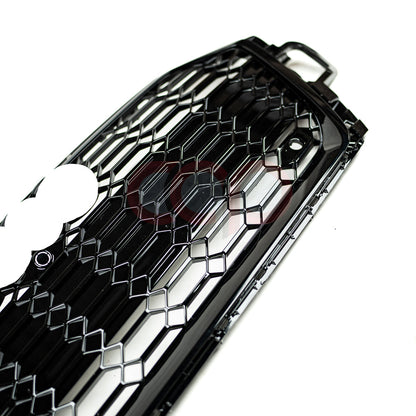 B9.5 RS5 Honeycomb Grille Black Frame Black Mesh | Audi B9.5 A5 S-Line, S5 | Canadian Auto Performance