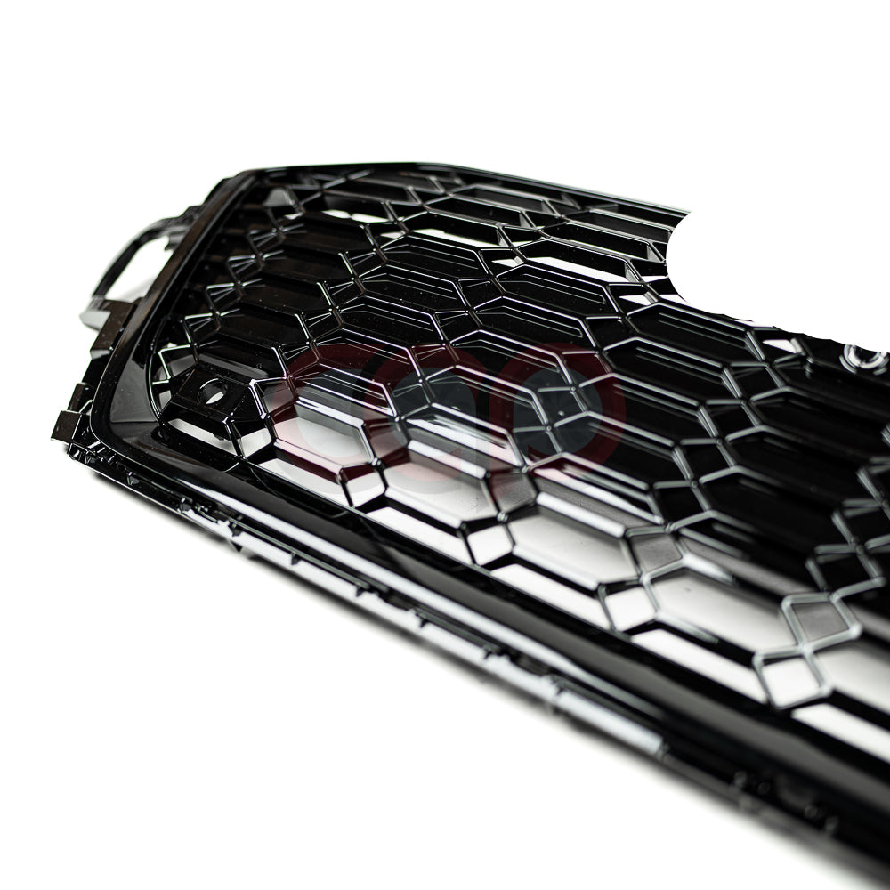 B9.5 RS5 Honeycomb Grille Black Frame Black Mesh | Audi B9.5 A5 S-Line, S5 | Canadian Auto Performance