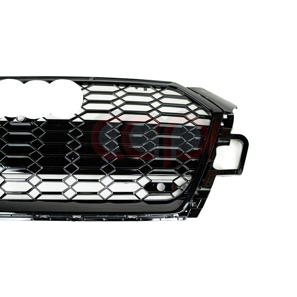 B9.5 RS5 Honeycomb Grille Black Frame Black Mesh | Audi B9.5 A5 S-Line, S5 | Canadian Auto Performance