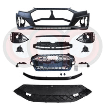 B9.5 Front Bumper RS4 Style Bumper RS4 Grille Black Frame Black Mesh | Audi B9.5 A4 Allroad | Canadian Auto Performance