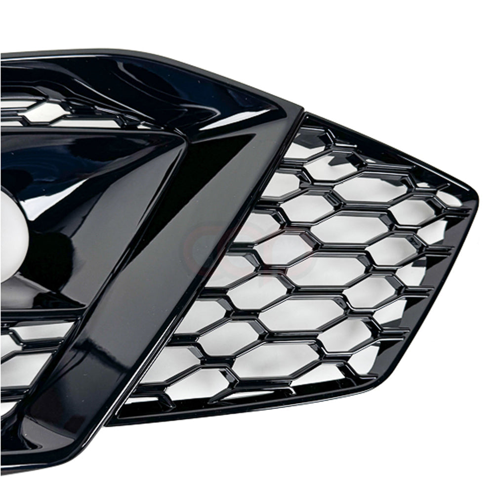 B9.5 RS5 Honeycomb Fog Grilles | Audi B9.5 A5 S-Line, S5 | Canadian Auto Performance