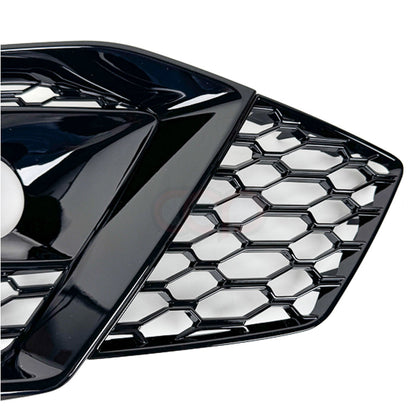 B9.5 RS5 Honeycomb Fog Grilles | Audi B9.5 A5 S-Line, S5 | Canadian Auto Performance
