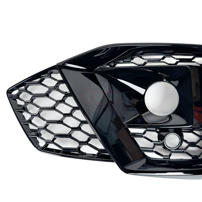 B9.5 RS5 Honeycomb Fog Grilles | Audi B9.5 A5 S-Line, S5 | Canadian Auto Performance