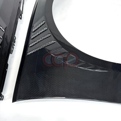 B9.5 Dry Carbon Fiber Fenders Pair | Audi B9.5 A4, S4 | Canadian Auto Performance