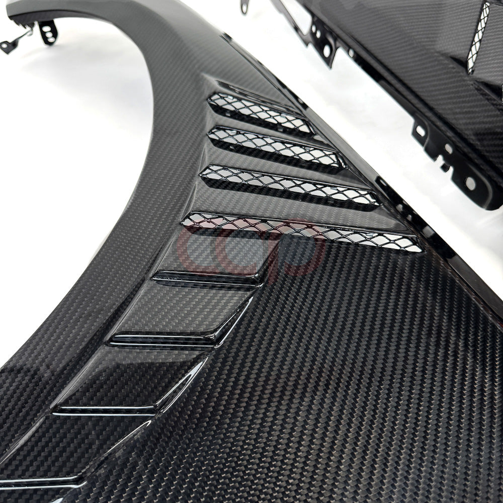 B9.5 Dry Carbon Fiber Fenders Pair | Audi B9.5 A4, S4 | Canadian Auto Performance