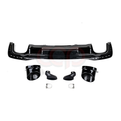B9.5 Gloss Black RS Style Rear Diffuser | Audi B9.5 A4 Allroad | Canadian Auto Performance
