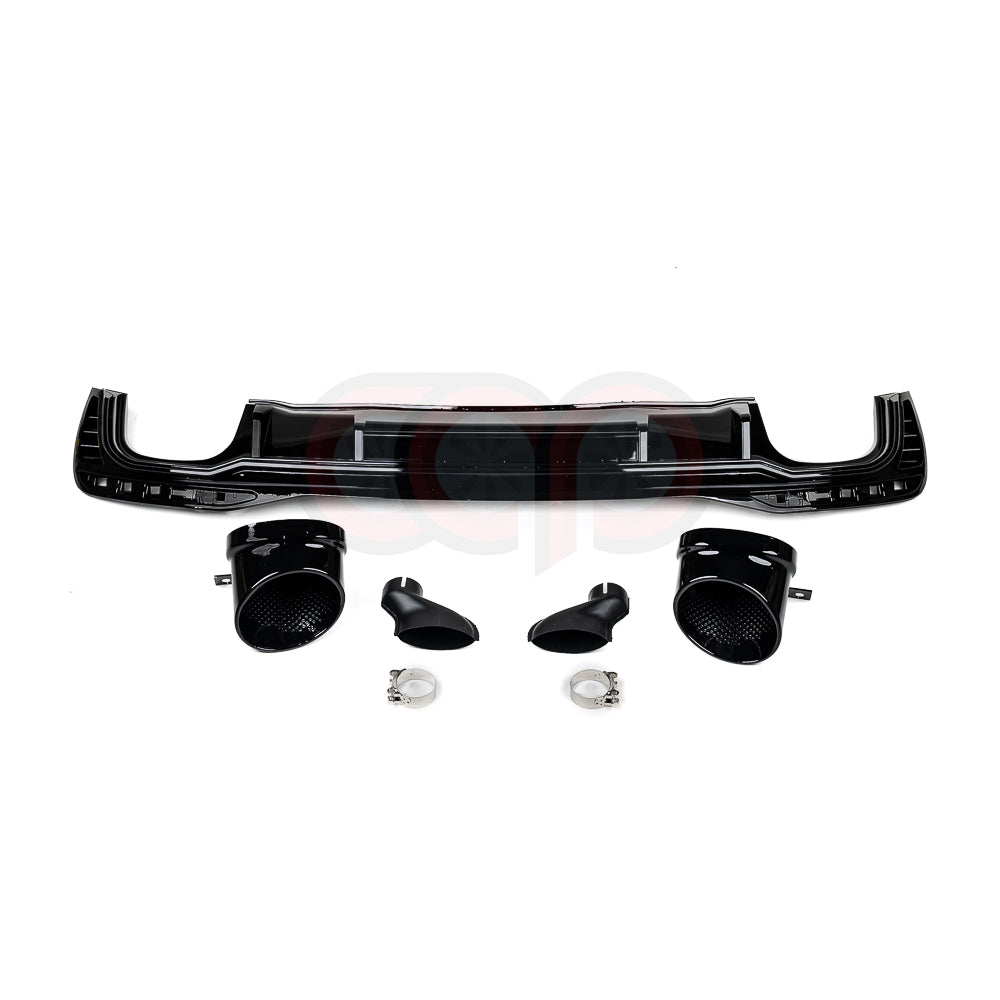 B9.5 Gloss Black RS Style Rear Diffuser | Audi B9.5 A4 Allroad | Canadian Auto Performance