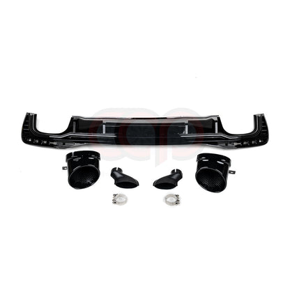 B9.5 Gloss Black RS Style Rear Diffuser | Audi B9.5 A4 Allroad | Canadian Auto Performance