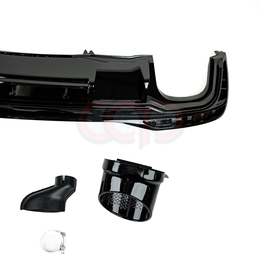 B9.5 Gloss Black RS Style Rear Diffuser | Audi B9.5 A4 Allroad | Canadian Auto Performance