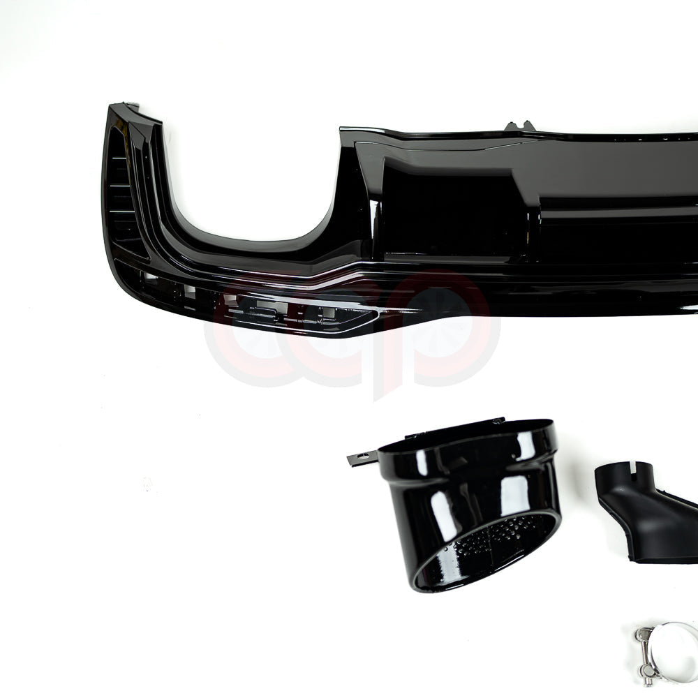 B9.5 Gloss Black RS Style Rear Diffuser | Audi B9.5 A4 Allroad | Canadian Auto Performance