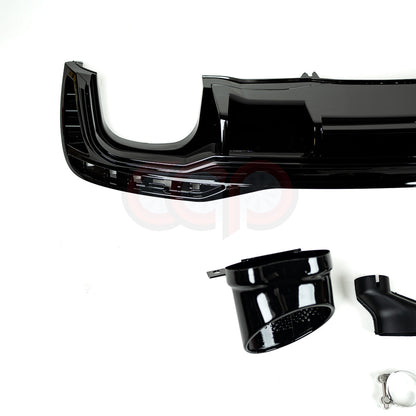 B9.5 Gloss Black RS Style Rear Diffuser | Audi B9.5 A4 Allroad | Canadian Auto Performance