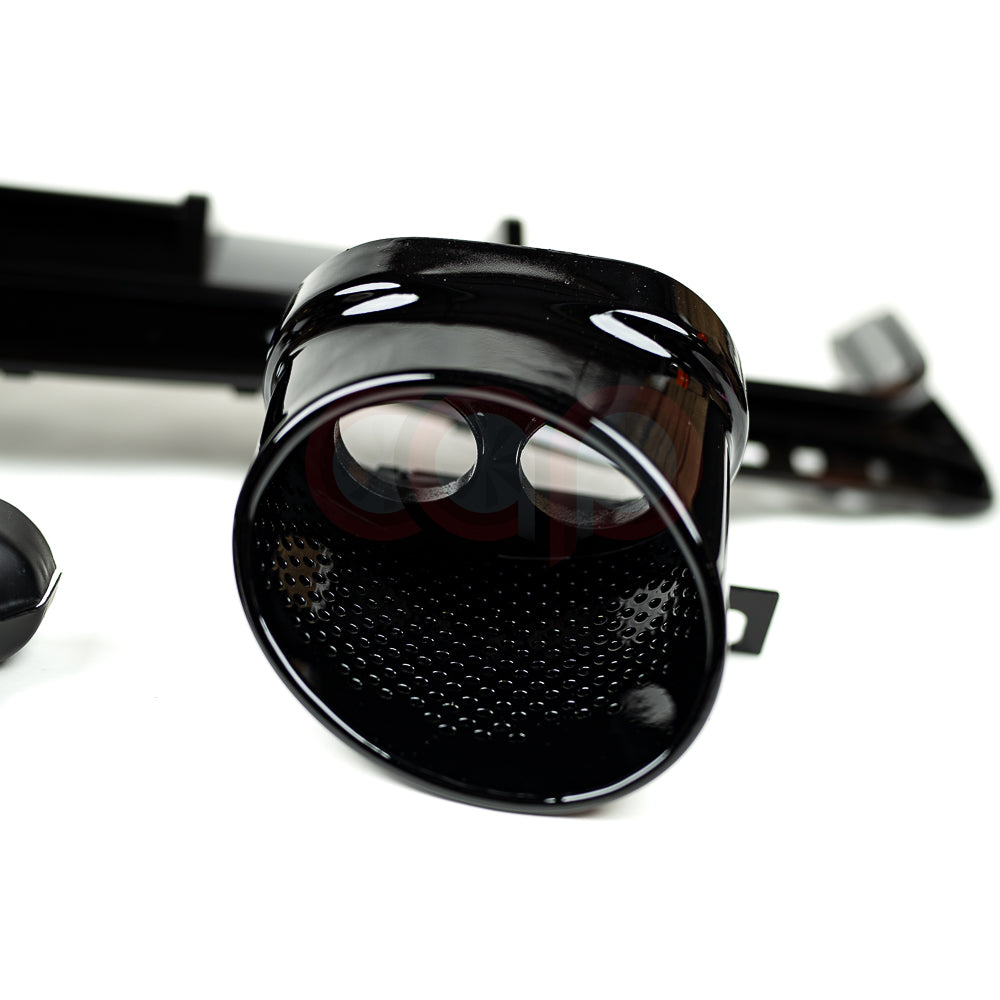 B9.5 Gloss Black RS Style Rear Diffuser | Audi B9.5 A4 Allroad | Canadian Auto Performance