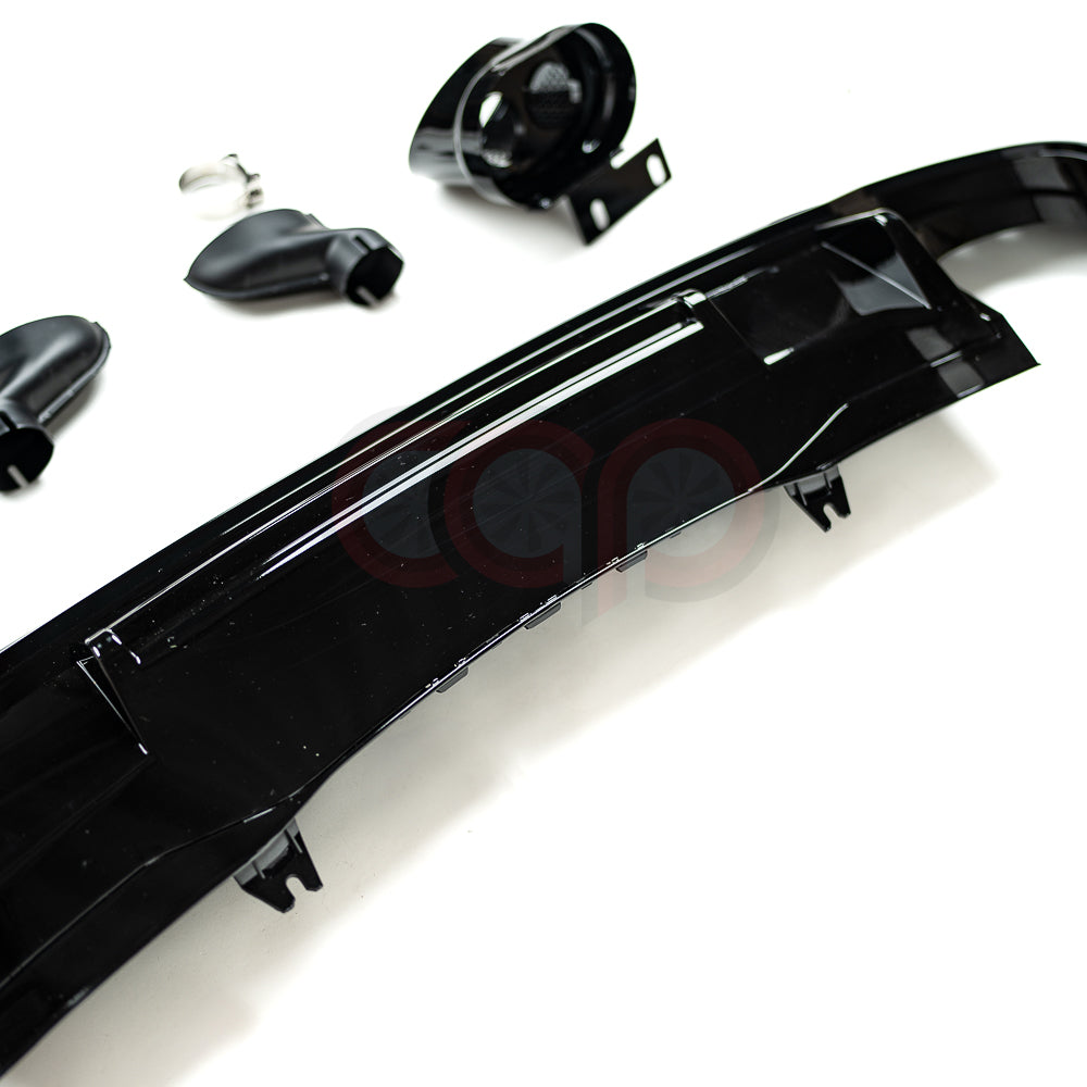 B9.5 Gloss Black RS Style Rear Diffuser | Audi B9.5 A4 Allroad | Canadian Auto Performance