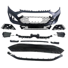 B9.5 Front Bumper RS4 Bumper V1 RS4 Grille Black Frame Black Mesh | Audi B9.5 A4, S4 | Canadian Auto Performance