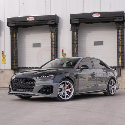 B9.5 Front Bumper RS4 Bumper V1 RS4 Grille Black Frame Black Mesh | Audi B9.5 A4, S4 | Canadian Auto Performance