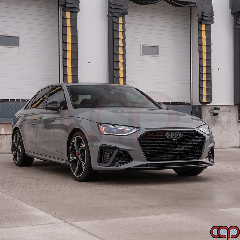B9.5 RS4 Honeycomb Grille V2 Black Frame Black Honeycomb Mesh or | Audi B9.5 A4 S-Line, S4 | Canadian Auto Performance