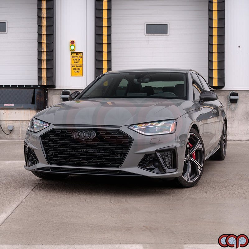 B9.5 RS4 Honeycomb Grille V2 Black Frame Black Honeycomb Mesh or | Audi B9.5 A4 S-Line, S4 | Canadian Auto Performance