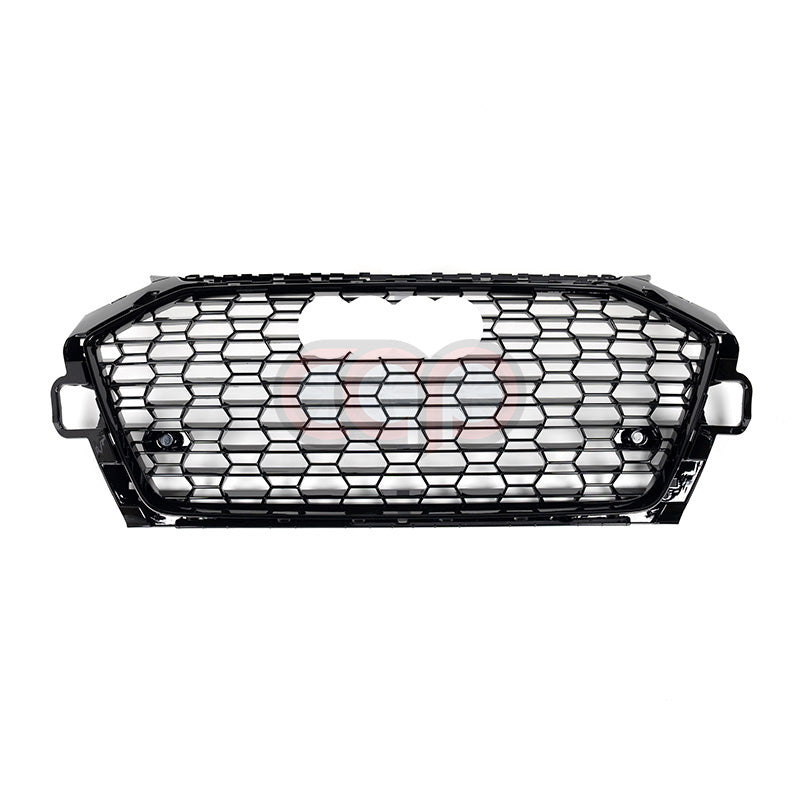 B9.5 RS4 Honeycomb Grille V2 Black Frame Black Honeycomb Mesh or | Audi B9.5 A4 S-Line, S4 | Canadian Auto Performance