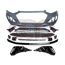 B9.5 Front Bumper RS4 Bumper V2 RS4 Grille Black Frame Black Mesh | Audi B9.5 A4, S4 | Canadian Auto Performance